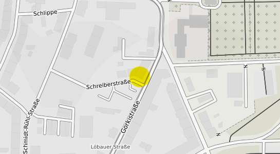 Immobilienpreisekarte Leipzig Sch&ouml;nefeld Ost